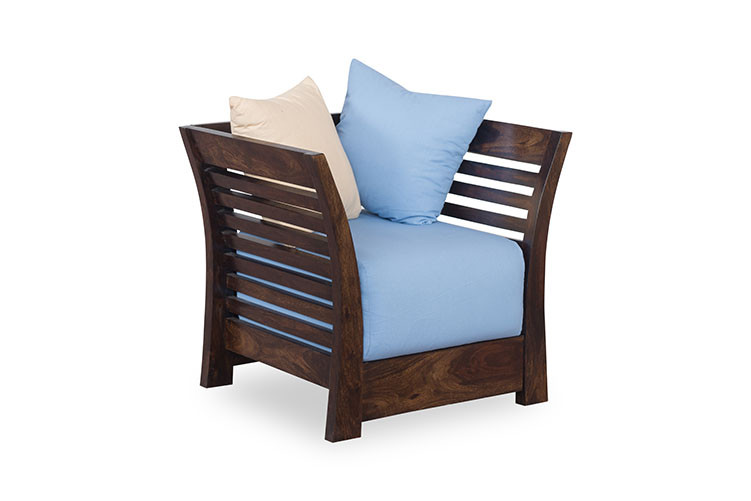 Wibrant Solid Wood Sofa Set 2+1+1Seater